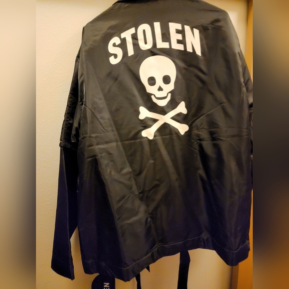 STOLEN GIRLFRIENDS CLUB Black Home Body Shell Jacket - Picture 3 of 10